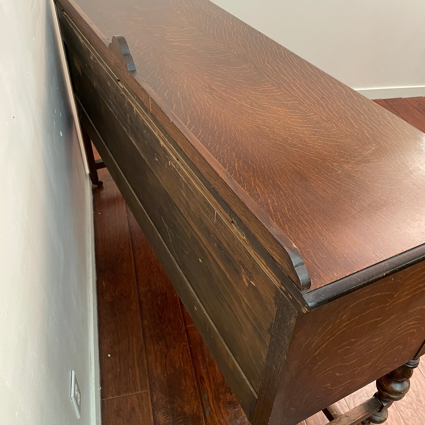 Antique Tiger Oak Sideboard