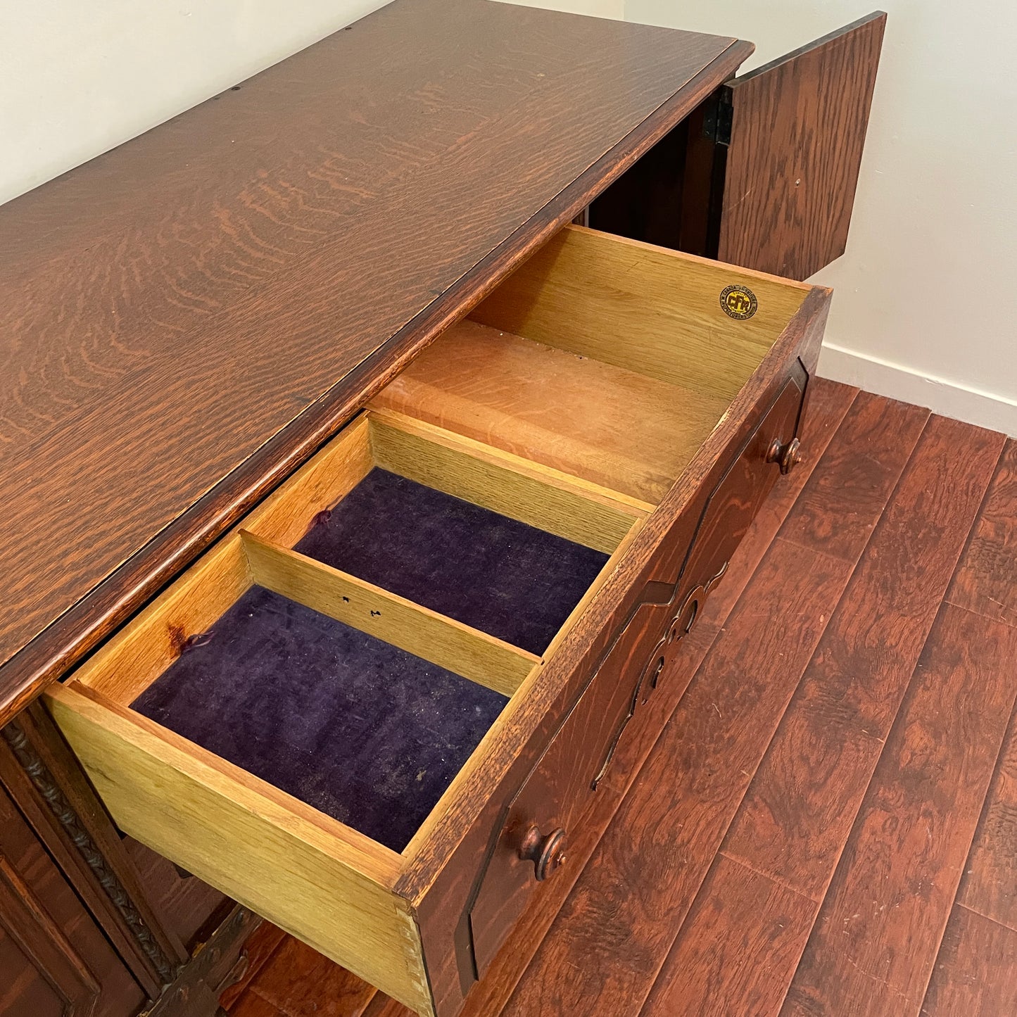 Antique Oak Sideboard