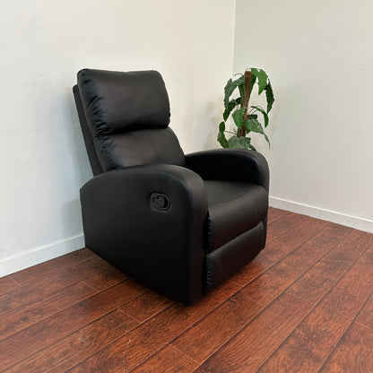 Black Reclining Chair