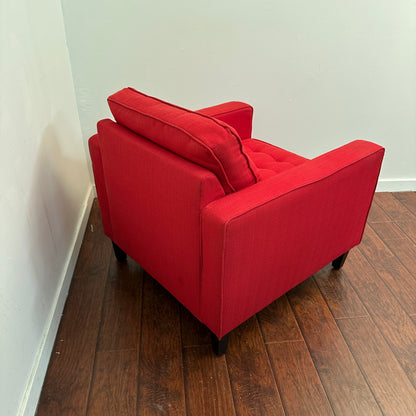 Red Accent Chair