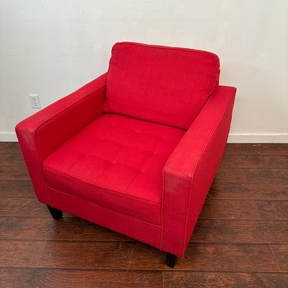 Red Accent Chair