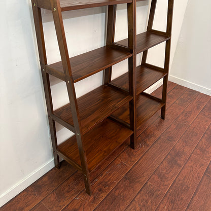 Casual Ladder Bookcase (set of 2)