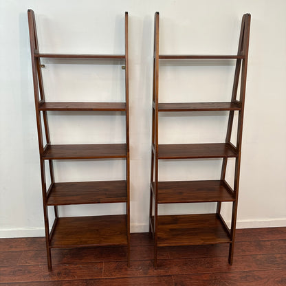 Casual Ladder Bookcase (set of 2)