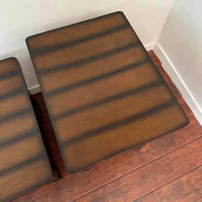 Wellington Coffee Table with 2 Side Table - Dark Walnut