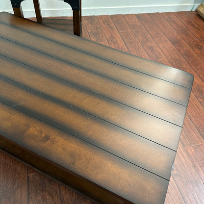 Wellington Coffee Table with 2 Side Table - Dark Walnut