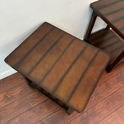 Wellington Side Table - Dark Walnut (set of 2)