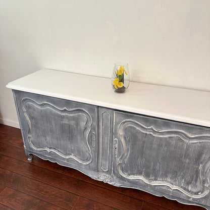 French Provincial Solid Wood Sideboard