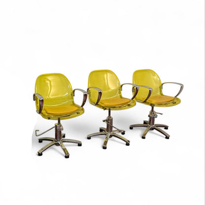 3 Mid-Century Modern Styling Chair (1970s)