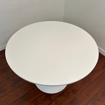 5 Piece Pedestal Modern Dining Set
