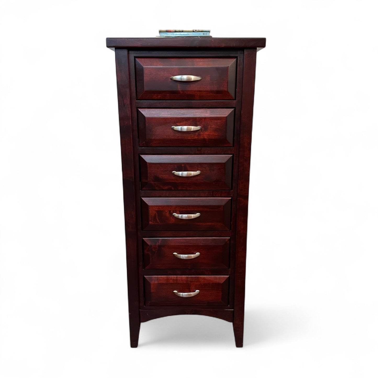 Sahara 6 Drawers Solid Wood Highboy Dresser