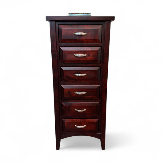 Sahara 6 Drawers Solid Wood Highboy Dresser