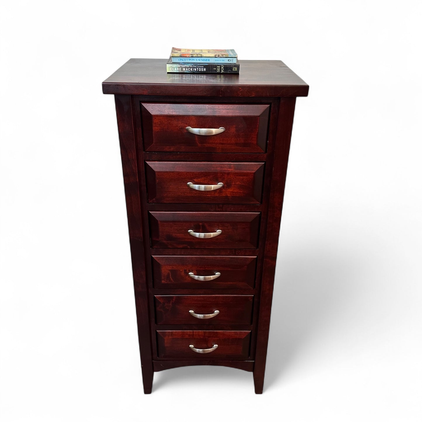 Sahara 6 Drawers Solid Wood Highboy Dresser