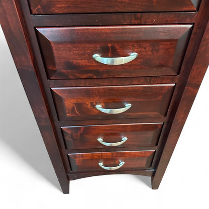 Sahara 6 Drawers Solid Wood Highboy Dresser