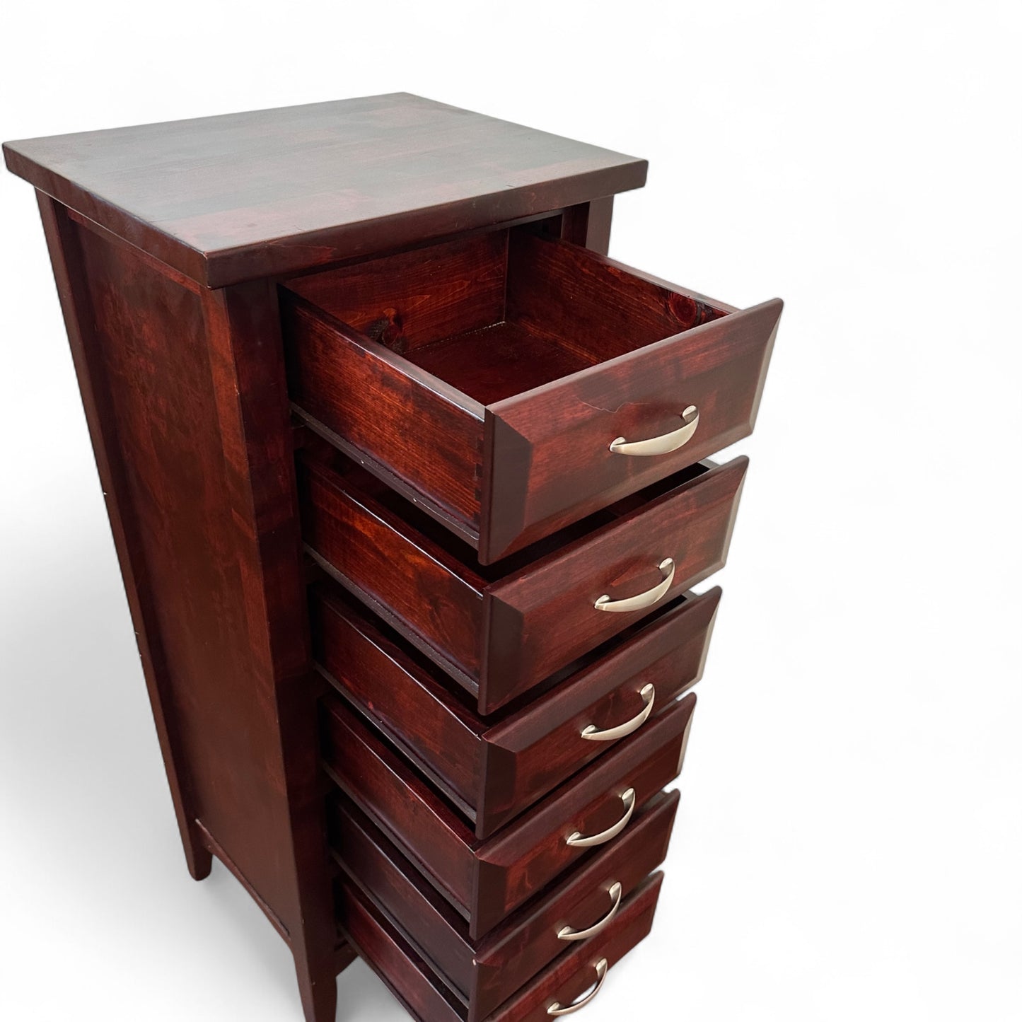 Sahara 6 Drawers Solid Wood Highboy Dresser