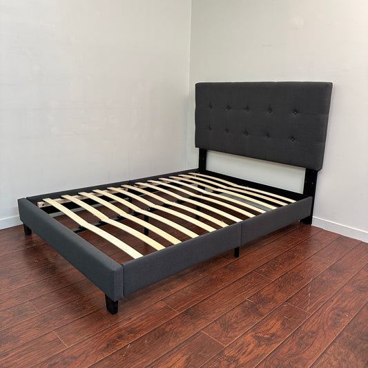 Cabo Full Bed - Dark Grey