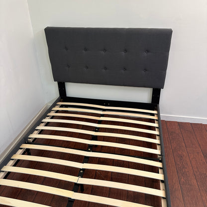 Cabo Full Bed - Dark Grey