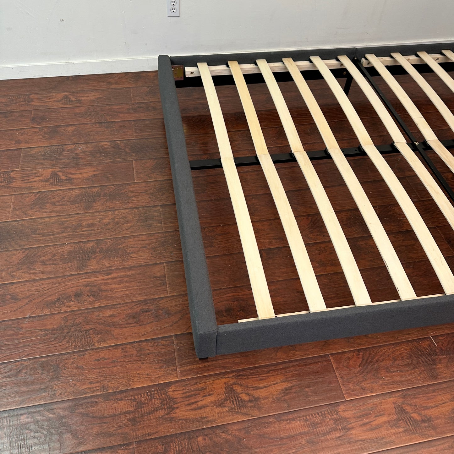 Cabo Queen Bed - Dark Grey