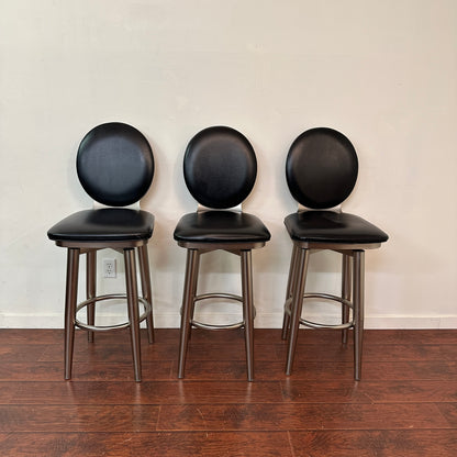 Bar-Height Swivel Dining Chairs (set of 3)
