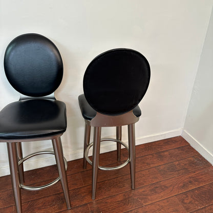 Bar-Height Swivel Dining Chairs (set of 3)