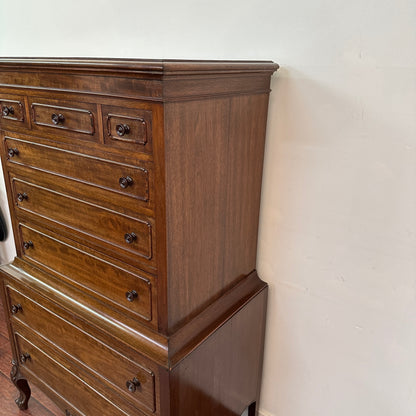 Antique Mahogany 8 Drawers Dresser