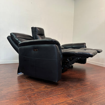 Kingsdown Leather Reclining Loveseat