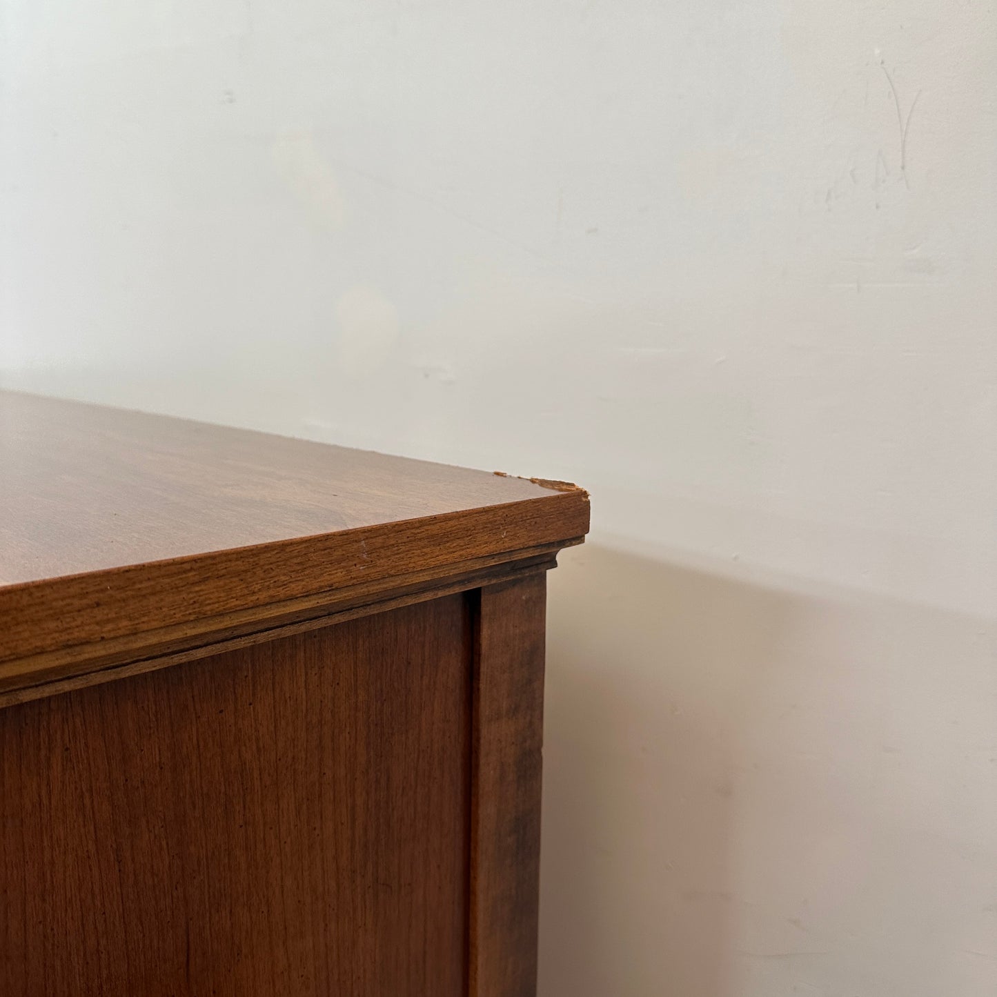 Dixie Mid-Century Modern Cherry Dresser (1960s)