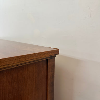 Dixie Mid-Century Modern Cherry Dresser (1960s)