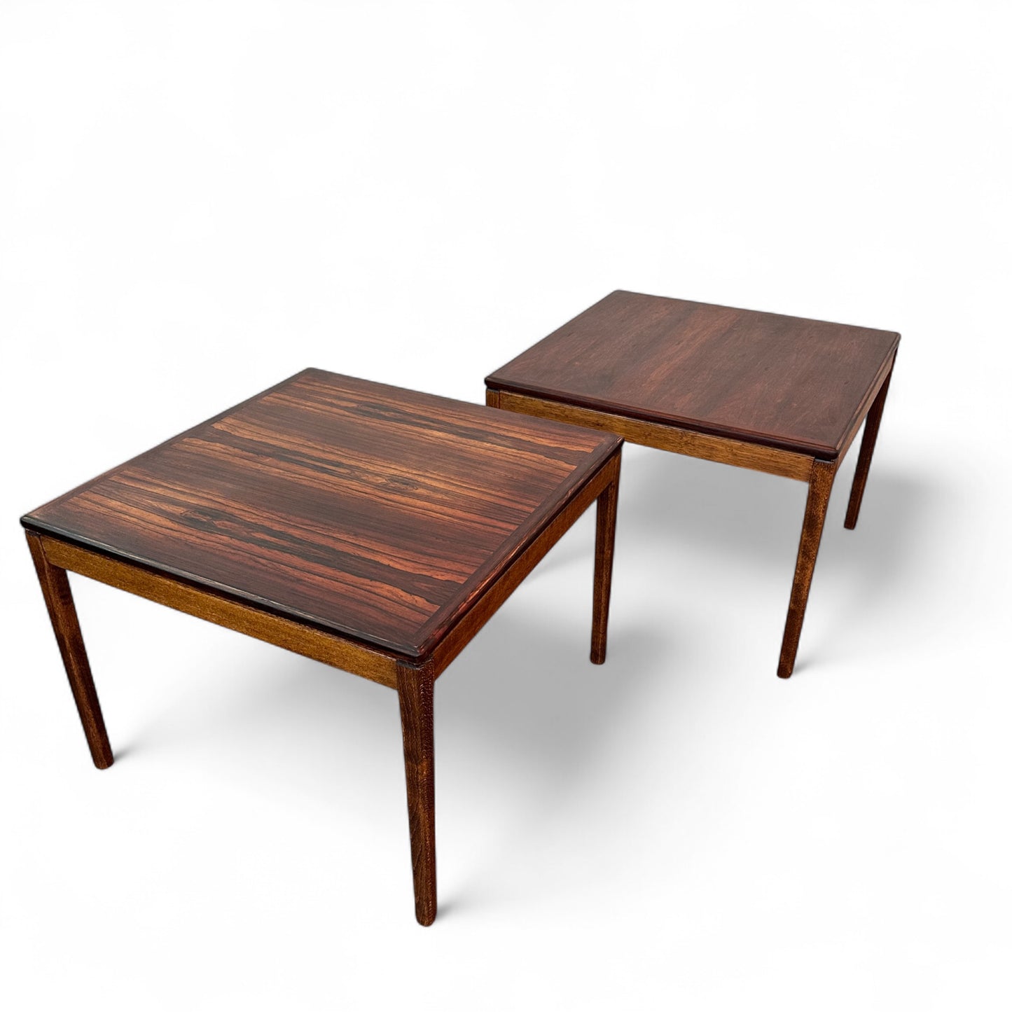 1960s Norwegian Möbelfakta Rosewood Side Tables (set of 2)