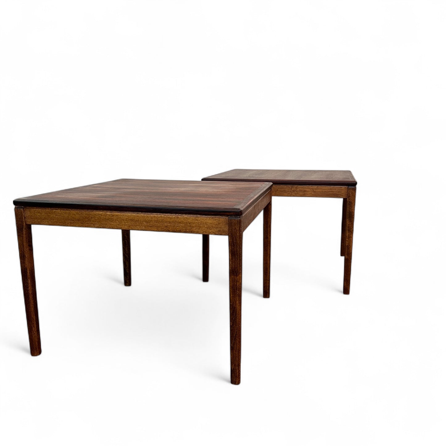 1960s Norwegian Möbelfakta Rosewood Side Tables (set of 2)
