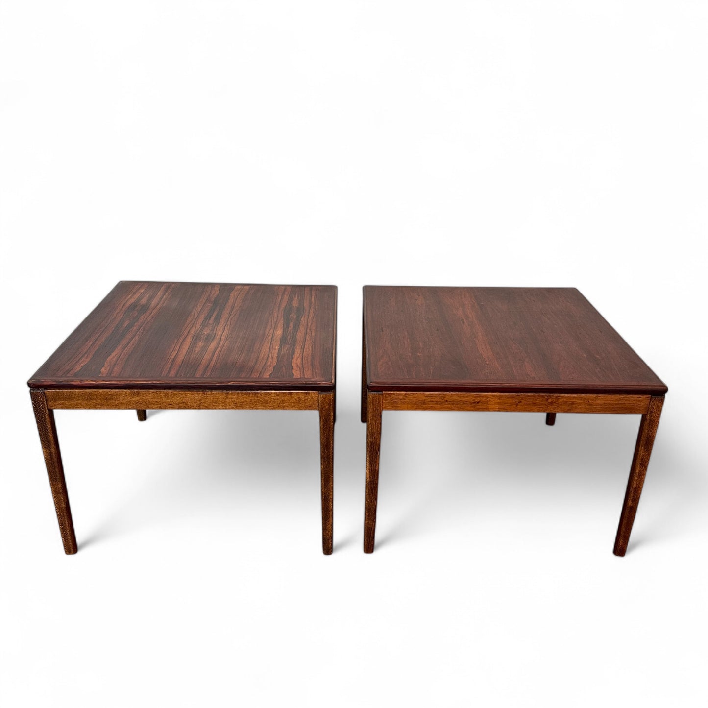 1960s Norwegian Möbelfakta Rosewood Side Tables (set of 2)