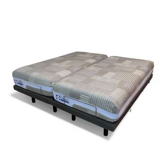 Adjustable King Bed Base Head & Foot with Mattresses