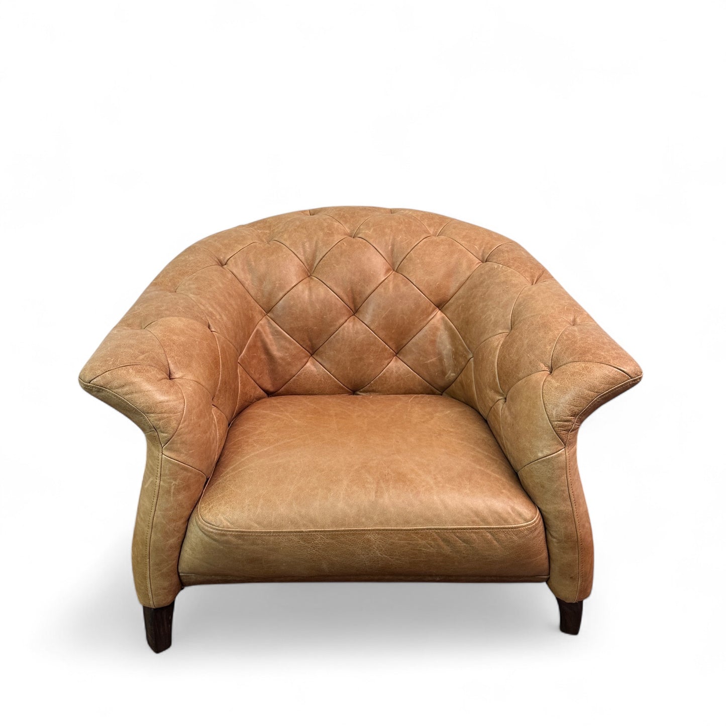 Regal Leather Single Seat Sofa