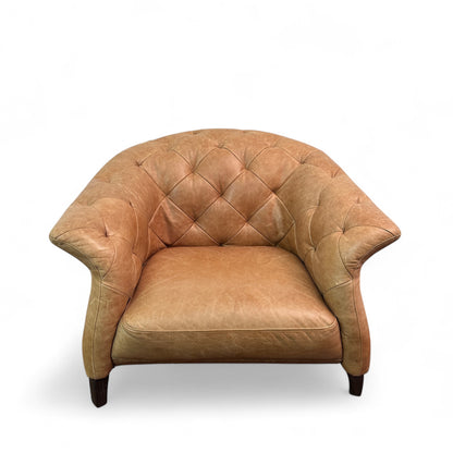 Regal Leather Single Seat Sofa