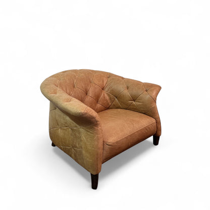 Regal Leather Single Seat Sofa