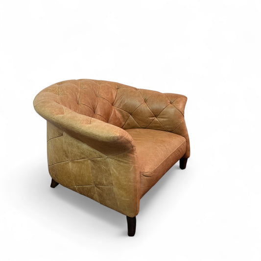 Regal Leather Single Seat Sofa