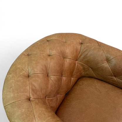 Regal Leather Single Seat Sofa