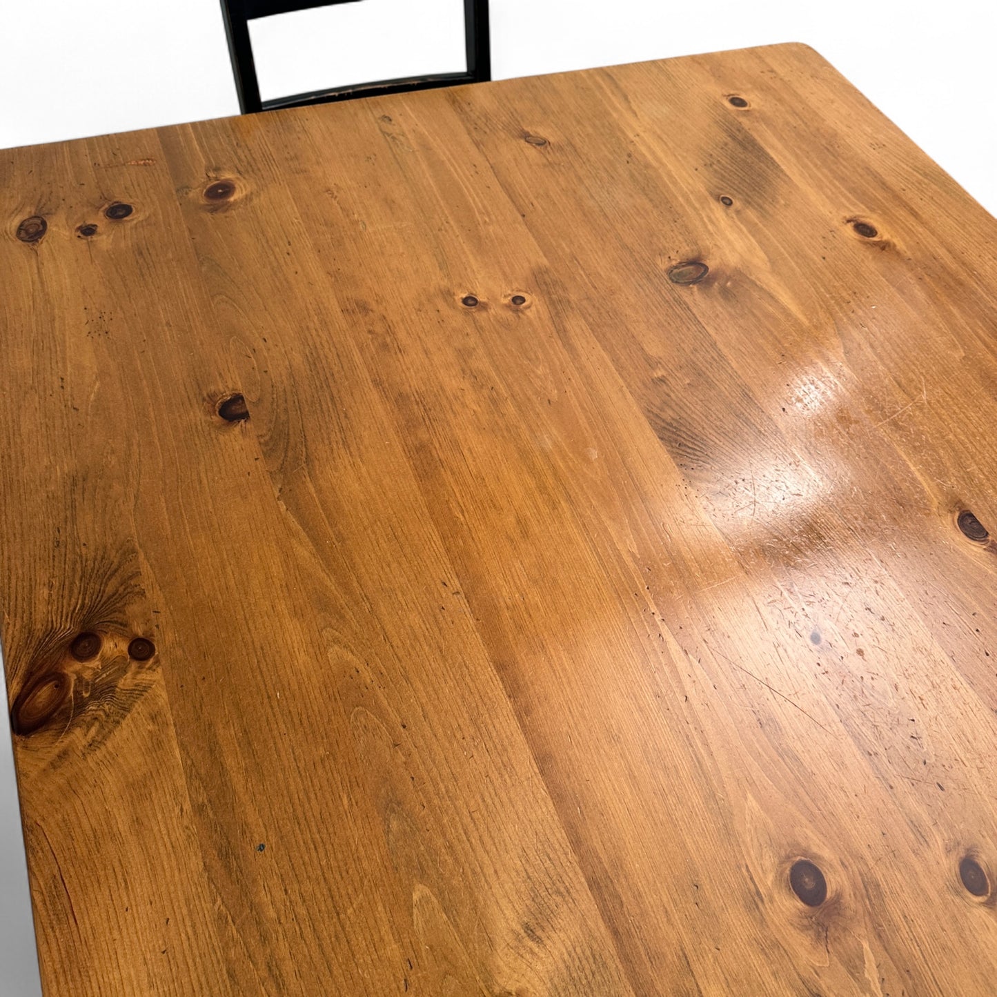 Farmhouse Pine Wood Dining Set