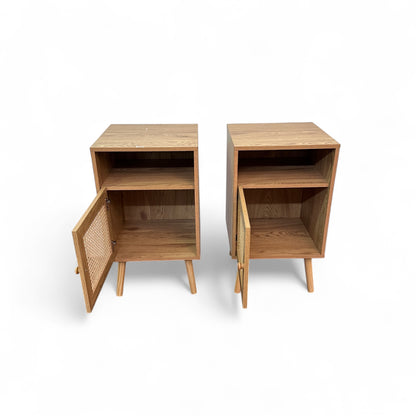 Rattan Nightstands (set of 2)