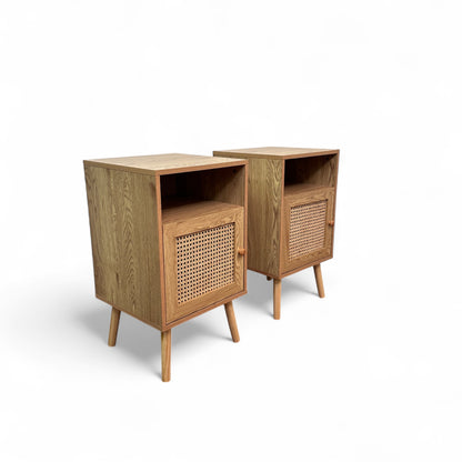 Rattan Nightstands (set of 2)