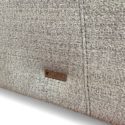 Grey Fabric Reclining Sofa by Violino