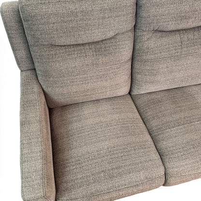 Grey Fabric Reclining Sofa by Violino