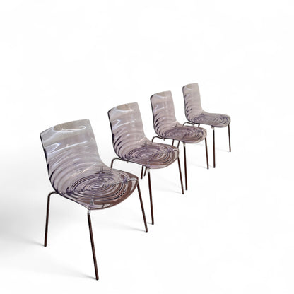 Calligaris Ice Modern Dining Chairs (set of 4)