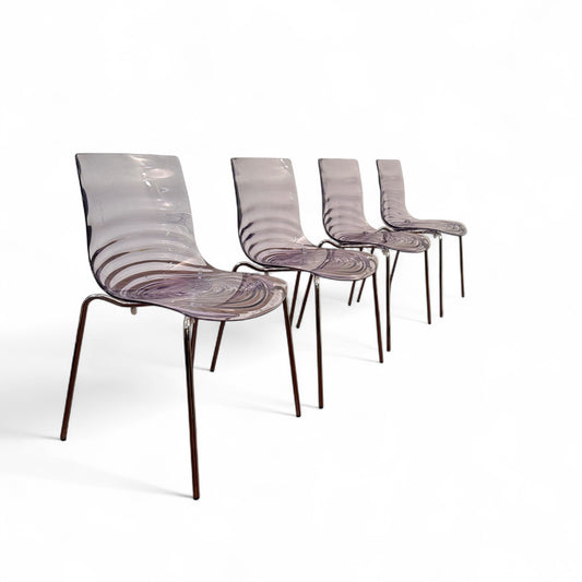 Calligaris Ice Modern Dining Chairs (set of 4)