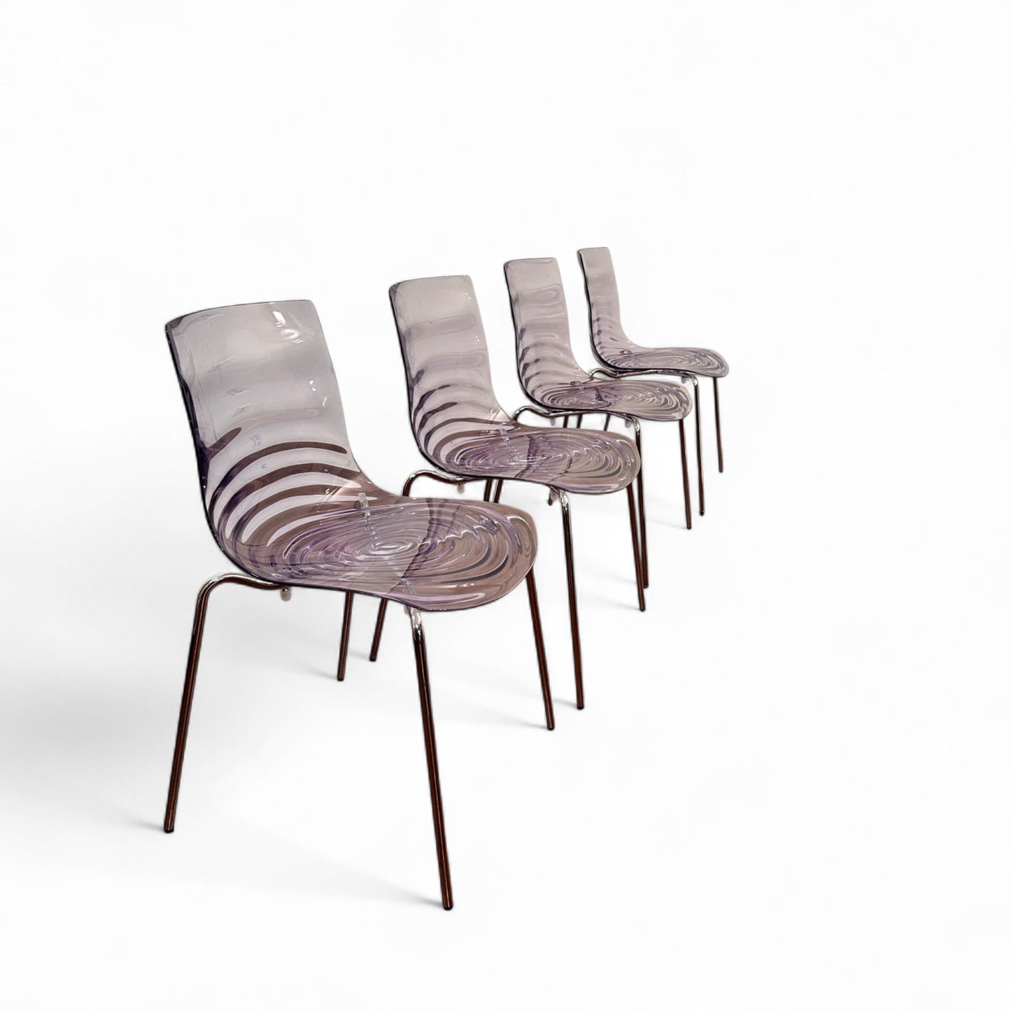Calligaris Ice Modern Dining Chairs (set of 4)