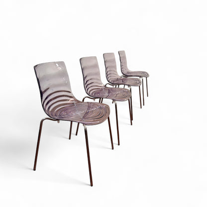 Calligaris Ice Modern Dining Chairs (set of 4)