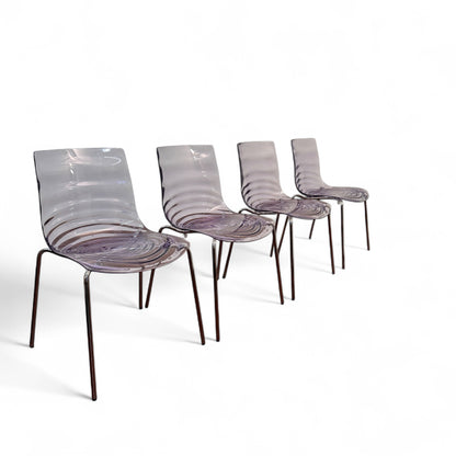 Calligaris Ice Modern Dining Chairs (set of 4)