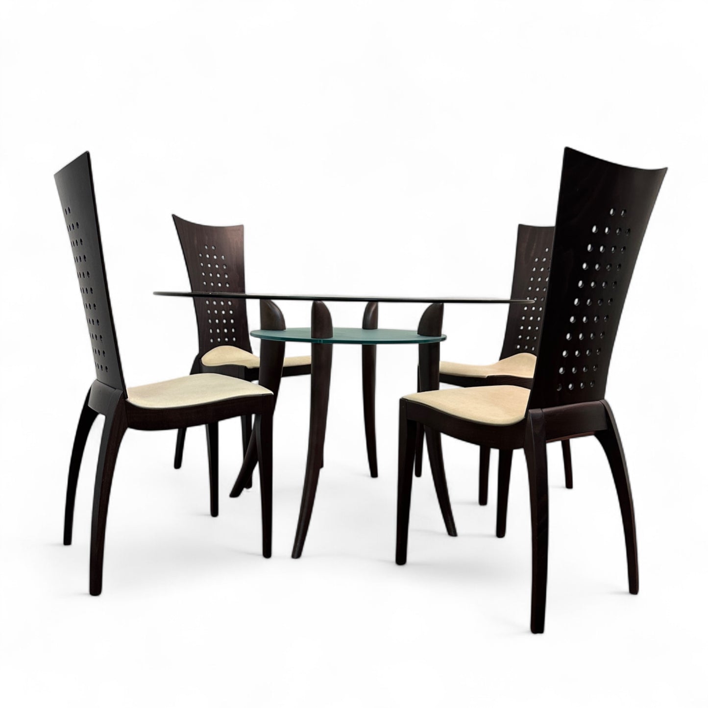 Contemporary Dining Table and 6 Dining Chairs