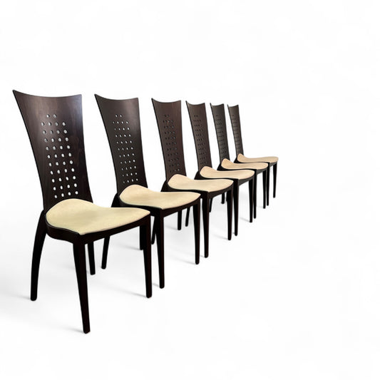 Contemporary IMS SRL Italian Dining Chairs (set of 6)
