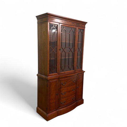 1960s Vintage Mahoganny Display Cabinet