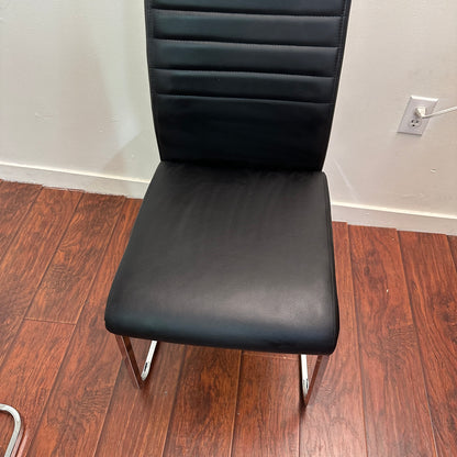 Modern Glass 7-pieces Dining Set